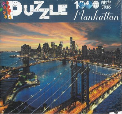Puzzle 1000 stuks Manhattan