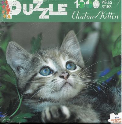 Puzzle 1000 stuks Chaton/Kitten
