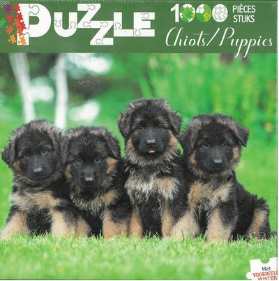 Puzzle 1000 stuks Chiots/Puppies