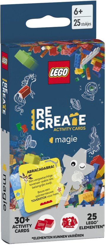 Lego recreate activity cards: magie