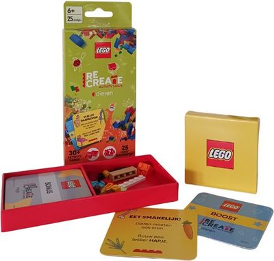 Lego recreate activity cards: dieren
