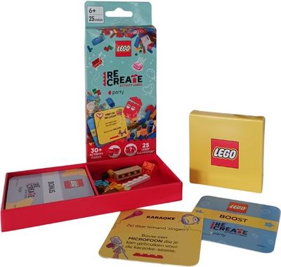 Lego recreate activity cards: party
