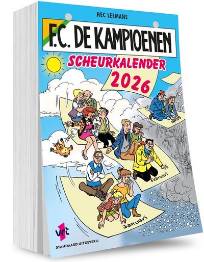 Scheurkalender 2026 fc de kampioenen