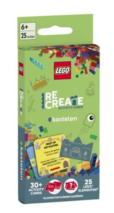 Lego recreate activity cards kastelen