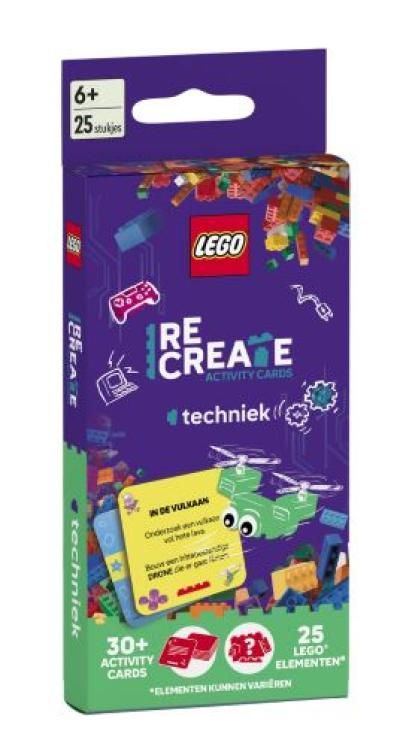 Lego recreate activity cards techniek