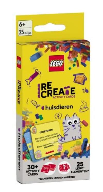 Lego recreate activity cards huisdieren