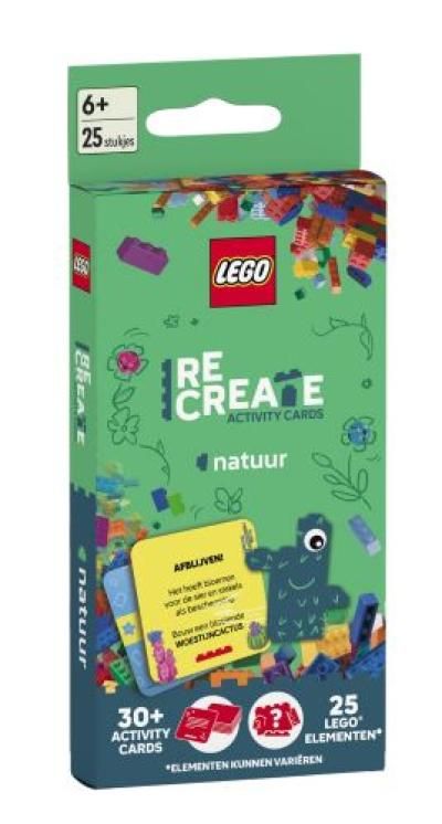 Lego recreate activity cards natuur