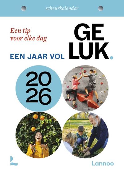 Scheurkalender een jaar vol geluk 2026