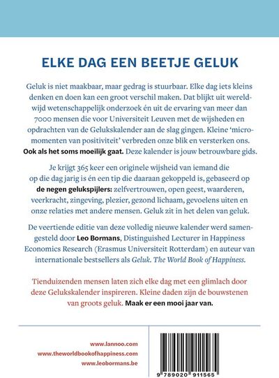 Scheurkalender een jaar vol geluk 2026