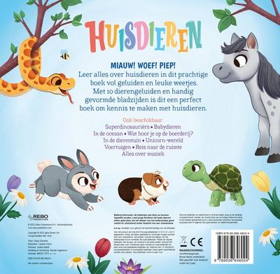 Geluidenboek huisdieren