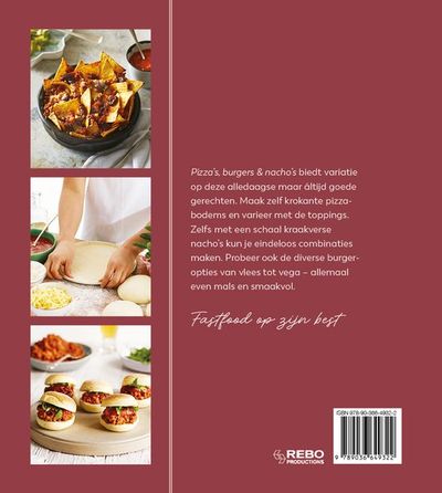 Love food - pizza's, burgers & nacho's