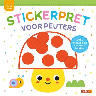 Stickerpret voor peuters 2-3 jaar