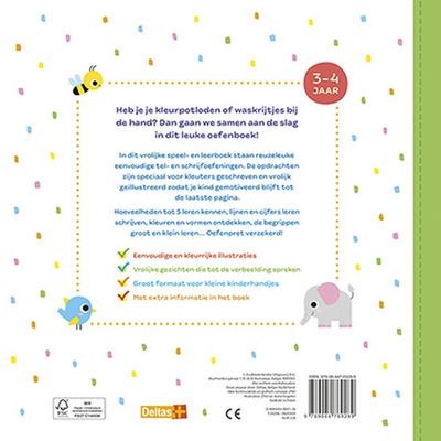 Oefenpret voor kleuters 3-4 jaar