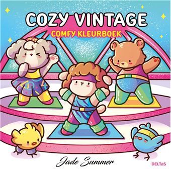 Cozy vintage - comfy kleurboek jade summer