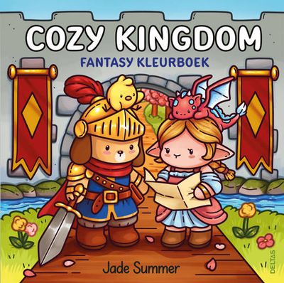 Cozy kingdom - fantasy kleurboek