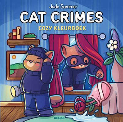 Cat crimes - cozy kleurboek