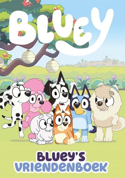 Vriendenboek - bluey - creatief vriendenboek voor kinderen