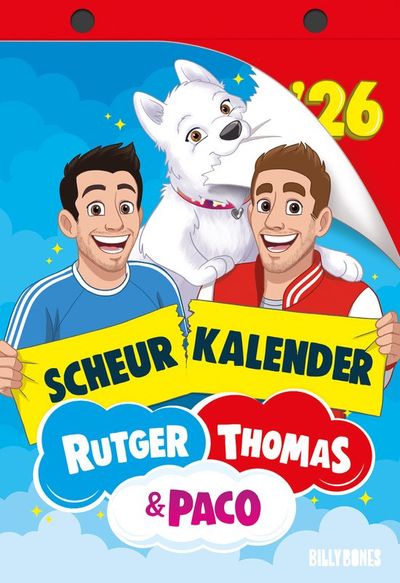 Rutger, thomas & paco scheurkalender 2026