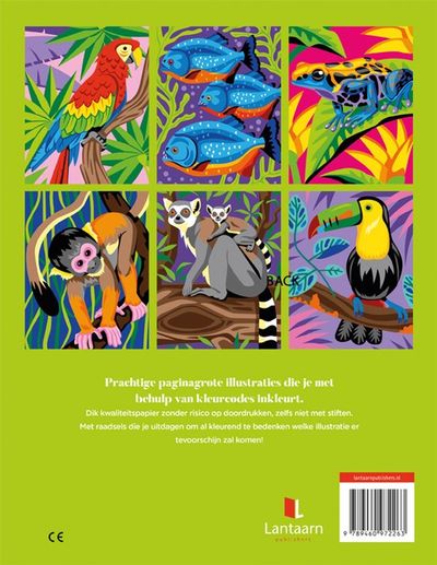 Kleurgeheimen jungledieren