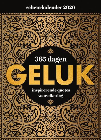 Scheurkalender 2026 365 dagen geluk