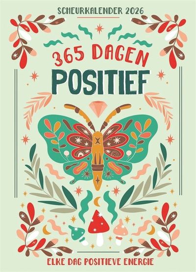 Scheurkalender 2026 365 dagen positief