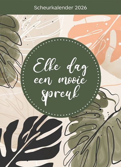 Scheurkalender 2026 elke dag een mooie spreuk