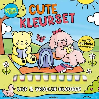 Sunny vibes - cute kleurset