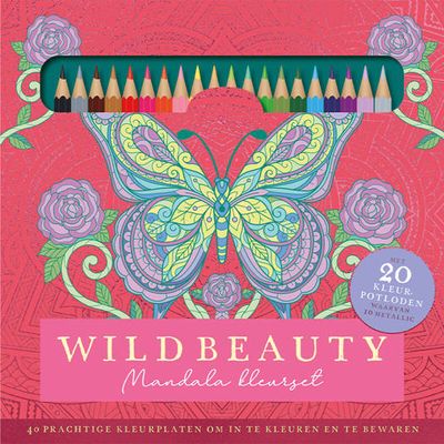 Wild beauty mandala kleurset