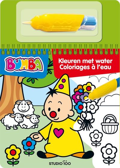 Bumba kleurboek kleuren met water