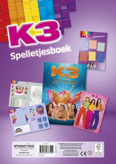 K3 : doeboek - spelletjesboek