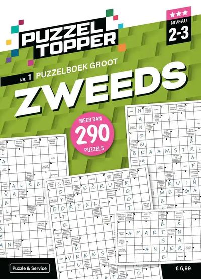 Puzzelboek groot zweeds 2-3 punt nr 1