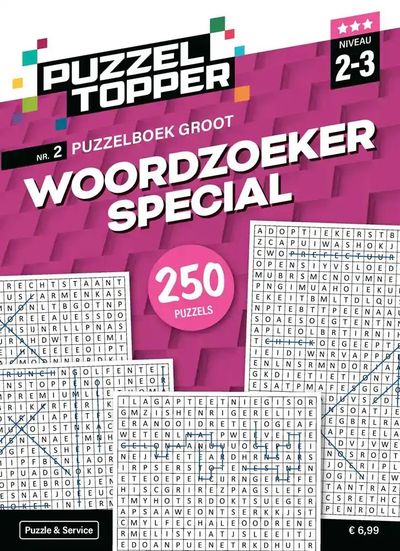 Puzzelboek groot special woordzoeker 2-3 punt nr2
