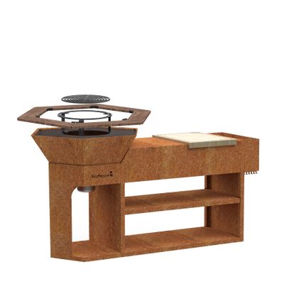 Promo set met Nestor Island, roost, zijtafels & snijplank